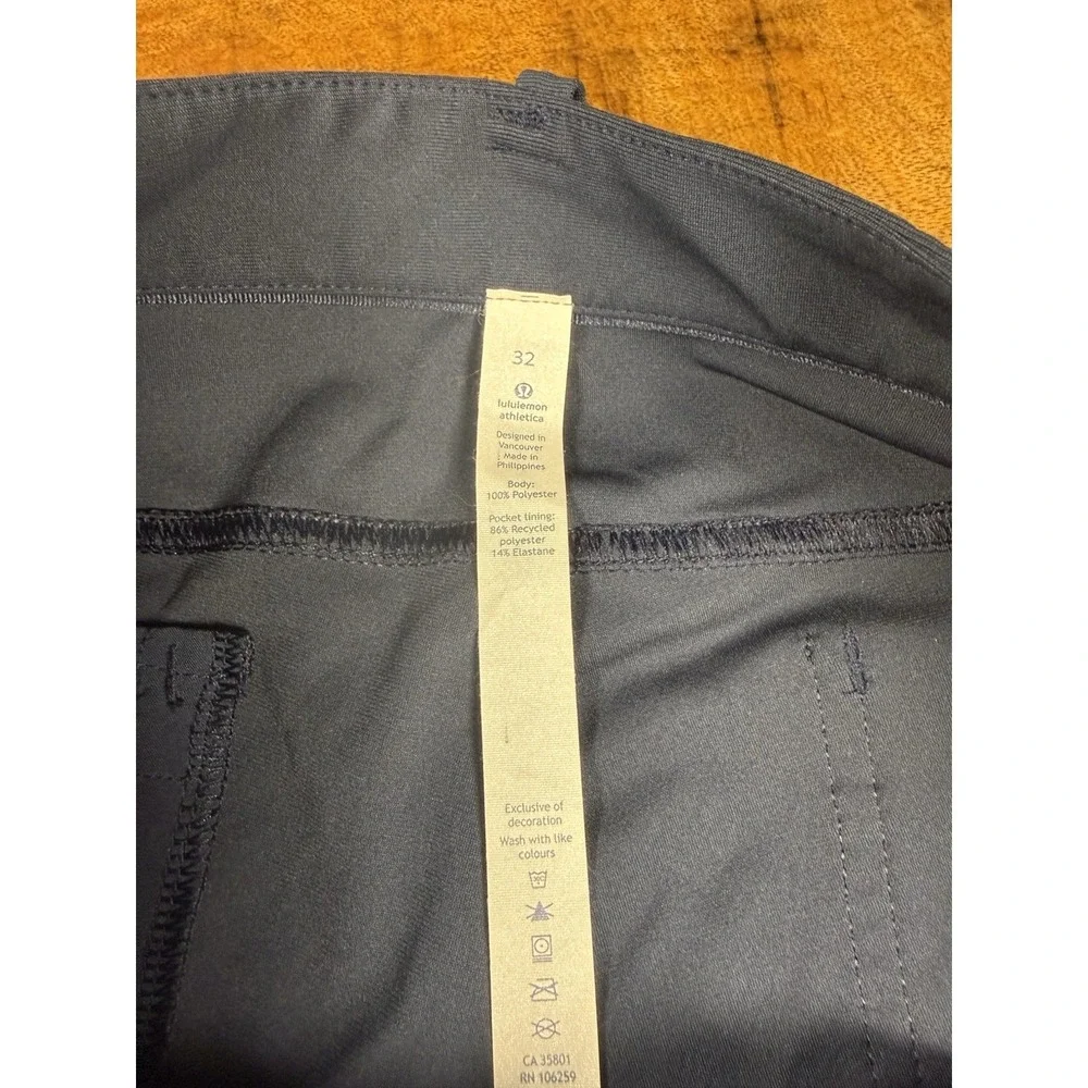 Lululemon ABC Pants Mens 32x30 True Navy 5 Pocket Stretch Casual Golf
